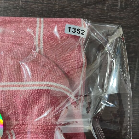 Abercrombie Fitch Womens Button Up Shirt S Pink‎ Striped Tie Front Casual Summer - Picture 9 of 11